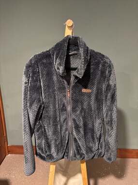 Columbia Women's Fire Side II Sherpa Full Zip Fleece Jacket in Shark